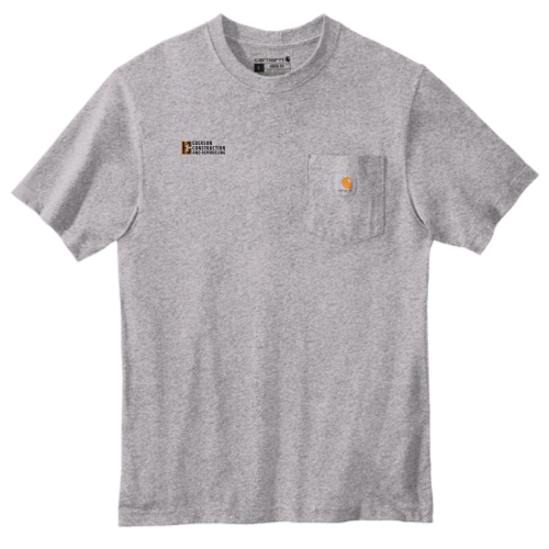 EbersonConstruction - Carhartt Tall Workwear Pocket Short Sleeve T-Shirt