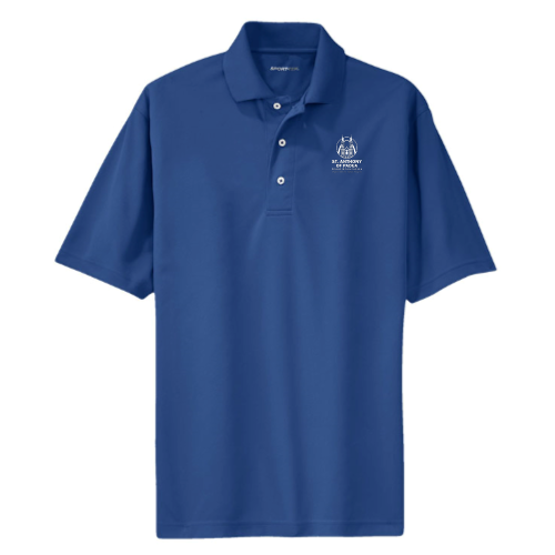 St. Anthony of Padua - Sport-Tek Men's Dri-Mesh Polo v2 Embroidery