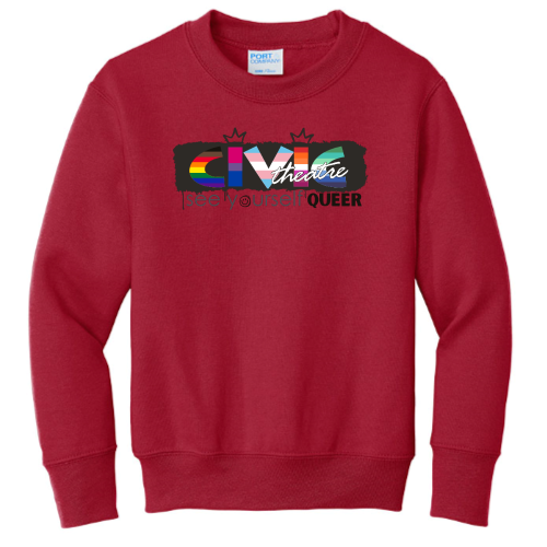 CivicTheatre - Port & Company Youth Crewneck Sweatshirt