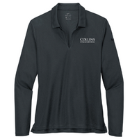 CollinsEngineersInc - Nike - Ladies Dri-FIT Long Sleeve Polo - v1