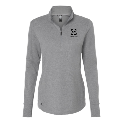 Panda One - Women's 3-Stripes Quarter-Zip Sweater v2