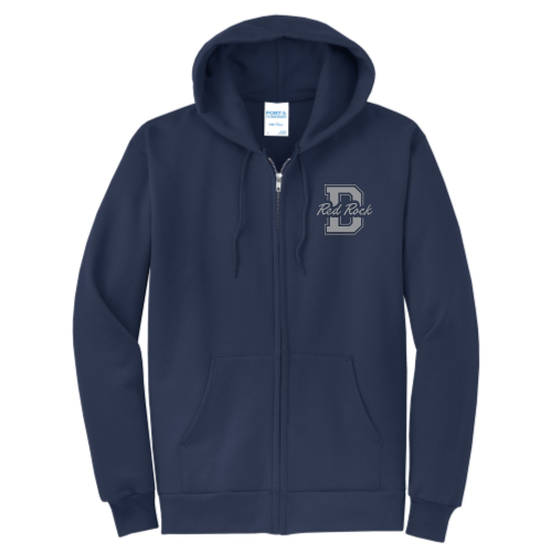 DRRSS- Port & Company Classic Full-Zip Hooded Sweatshirt
