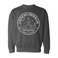 LaunchX - Comfort Colors Pigment-Dyed Crewneck Sweatshirt