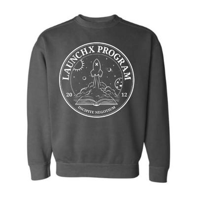 LaunchX - Comfort Colors Pigment-Dyed Crewneck Sweatshirt