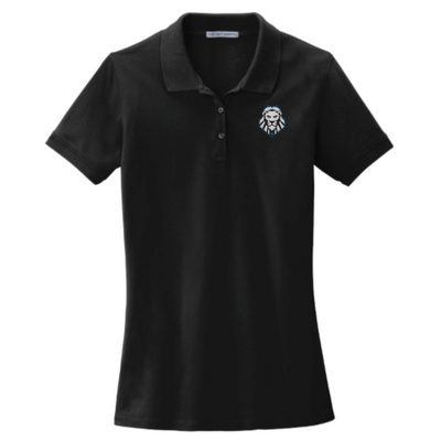 LivingWaterChristianAcademy - Port Authority Ladies EZCotton Polo