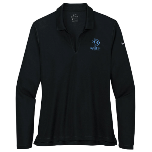 BlueFish Medical - Nike Ladies Dri-FIT Long Sleeve Polo
