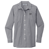 Nebraska State Fair - Port Authority Ladies Broadcloth Gingham Easy Care Shirt