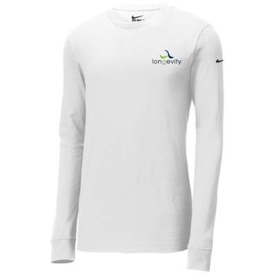 LongevityConsulting - Nike Dri-FIT Cotton/Poly Long Sleeve Tee v1