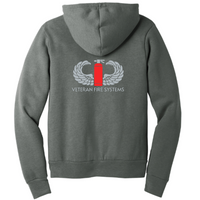 VeteranFireSystems - Unisex Poly/Cotton Hooded Pullover Sweatshirt