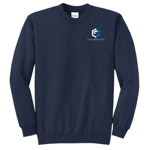 ColumbiaSafety - Port and Company Classic Crewneck Sweatshirt