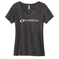 SynergyECP - Volunteer Knitwear Women's Daily V-Neck Tee USA-Made - v1