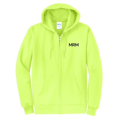 MRM - Port & Company Classic Full-Zip Hooded Sweatshirt