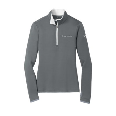 CurrentHR Nike Golf Ladies Dri-FIT Quarter-Zip Cover-Up