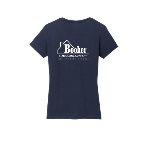 BooherRemodelingCompany - Gildan Ladies Heavy Cotton 100% Cotton V-Neck T-Shirt