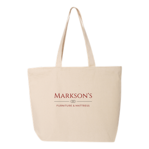 MarksonsFurniture - 24.5L Canvas Zippered Tote
