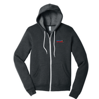 Exotic Pet Birds - Unisex Sponge Fleece Full-Zip Hooded Sweatshirt