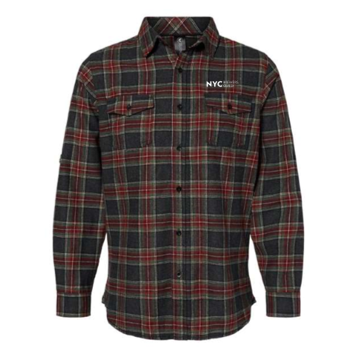 NYC Brewers Guild - Yarn-Dyed Long Sleeve Flannel Shirt