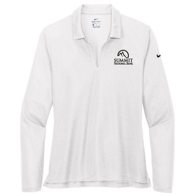 SummitNationalBank - Nike - Ladies Dri-FIT Long Sleeve Polo v2