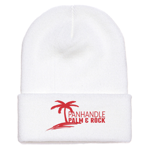 Panhandle Palm & Rock - Adult Cuffed Knit Beanie