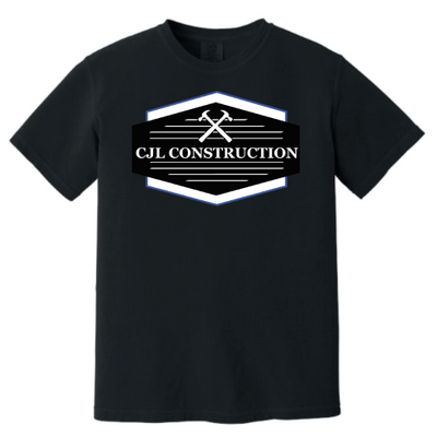 CJL Construction - Unisex Comfort Colors Vintage Tee