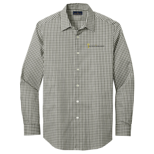 TogetherHomeGroup - Brooks Brothers - Men's Tech Stretch Pattern Shirt - v1