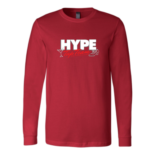 Hype Tap Team - BELLA+CANVAS Unisex Jersey Long Sleeve Tee - v1
