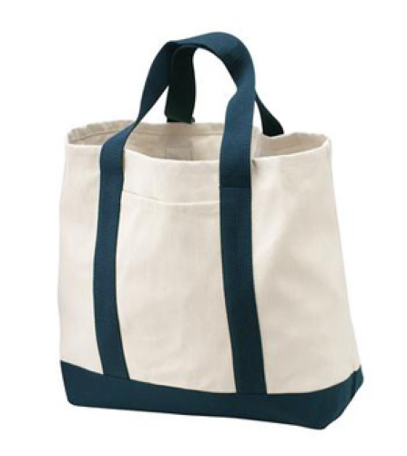 Port Authority Ideal Twill Two-Tone Shopping Tote B400