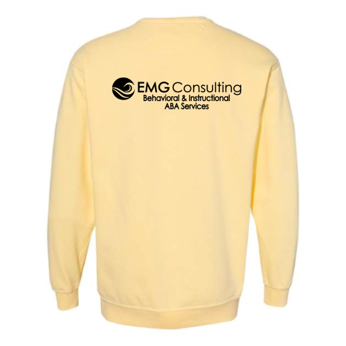 EMGConsulting - Comfort Colors Pigment-Dyed Crewneck Sweatshirt