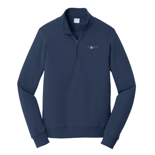 FirstLutheranChurch - Port & Company Fan Favorite Fleece 1/4-Zip Pullover Sweatshirt