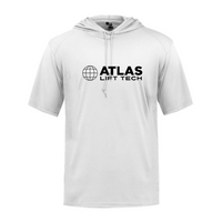 AtlasLiftTech - B-Core Hooded Men's T-Shirt