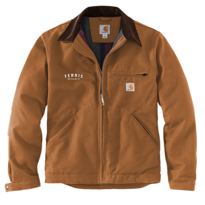FerrisCoffee - Carhartt Duck - Workwear Jacket Main Logo