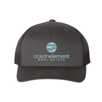 OceanElement - Embroidery Adult Retro Trucker Cap