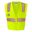 CityofChowchilla - Solid Front Safety Vest With Mesh Back