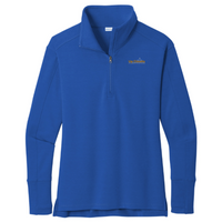UpClosets - Sport-Tek Ladies Sport-Wick Flex Fleece 1/4-Zip v1