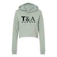 T&A Garage - Independent Trading Women's Crop Hoodie