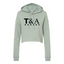 T&A Garage - Independent Trading Women's Crop Hoodie