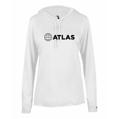 Atlas Mobility - B-Core L/S Women's Hood Tee v3