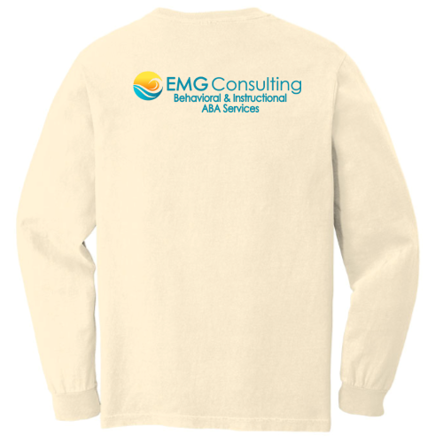 EMGConsulting - Comfort Colors Garment-Dyed Heavyweight Long Sleeve T-Shirt