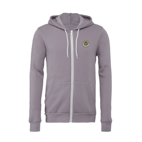 VOXCOLLEGIATE - Unisex Sponge Fleece Full-Zip Hooded Sweatshirt