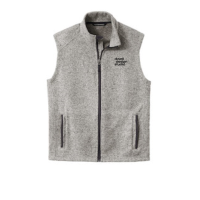 DwellDesignStudio - Grey Sweater Fleece Vest