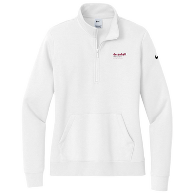 DezenhallResources - Nike Ladies Club Fleece Sleeve Swoosh 1/2-Zip