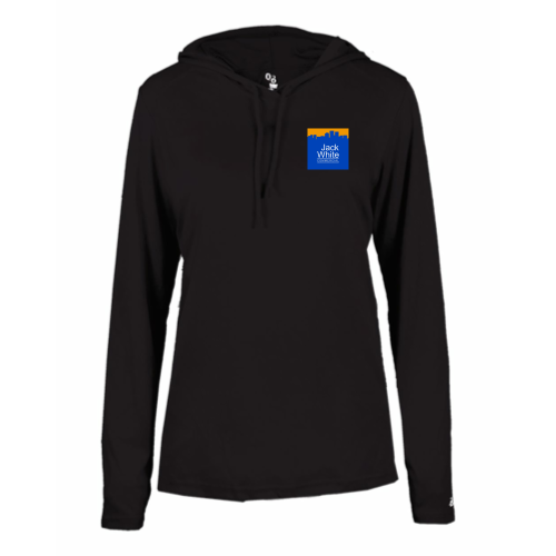 JackWhiteCommercial - B-Core L/S Women's Hood Tee