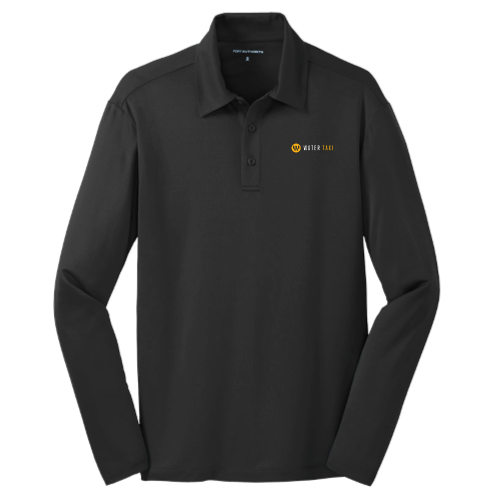 Baltimore Water Taxi -Port Authority Silk Touch Performance Long Sleeve Polo
