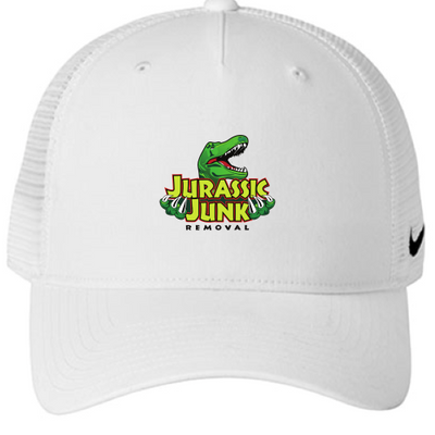 JurassicJunk - Nike Snapback Mesh Trucker Cap - White