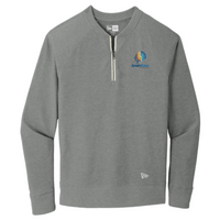 Brainfuse - New Era Men's Sueded Cotton Blend 1/4-Zip Pullover