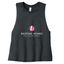 BespokeHomes - BELLA+CANVAS Women's Racerback Cropped Tank