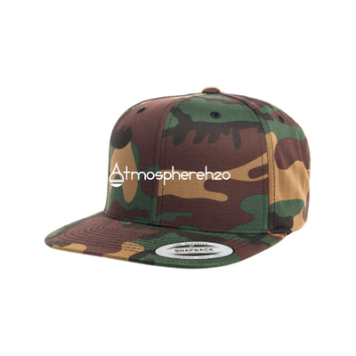 AtmosphereH20 - Adult 6-Panel Structured Flat Visor Classic Snapback v1