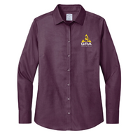 GlobalRopeAccess - Brooks Brothers Women's Wrinkle-Free Stretch Nailhead Shirt - v2