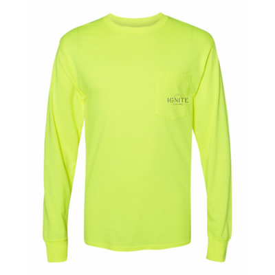 Ignite Living - Workwear Long Sleeve Pocket T-Shirt