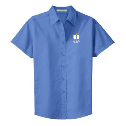 MemphisSeminaryTeamStore - Port Authority Ladies Short Sleeve Easy Care Shirt v2
